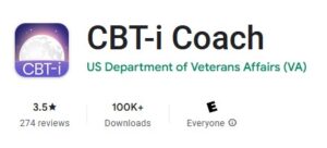 CBT-i Coach app in Google Play store