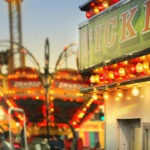 Ticket booth at a carnival