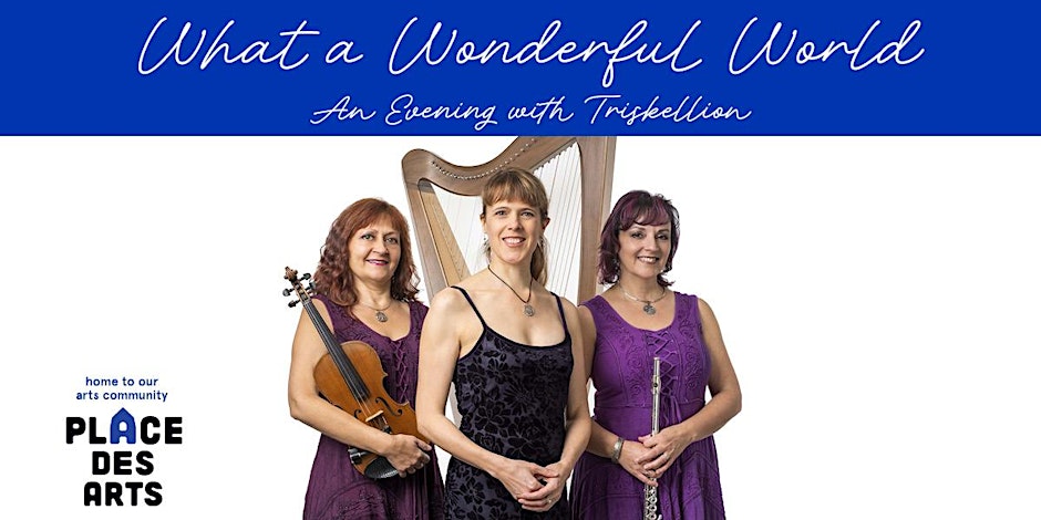 Triskellion Concert event poster for What a Wonderful World